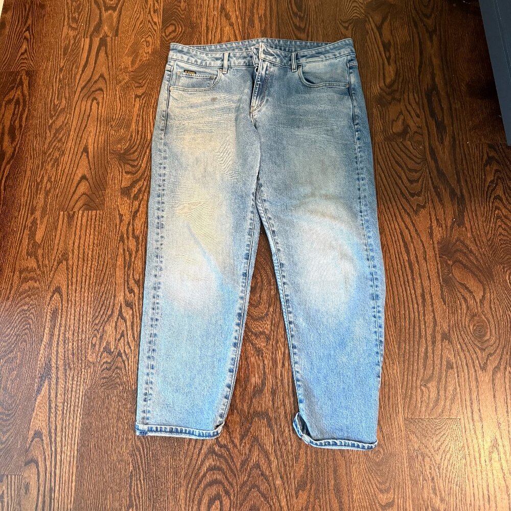 G Star Kate Boyfriend Jeans Medium Blue Size 31x30